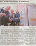 Stromspar-Check - Artikel aus den Fürther Nachrichten vom 28.10.2015