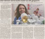 Stromspar-Check - Artikel in den Fürther Nachrichten vom 04.03.2013